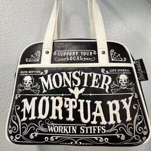 Sourpuss Clothing Working Stiffs Bowler Bag Purse